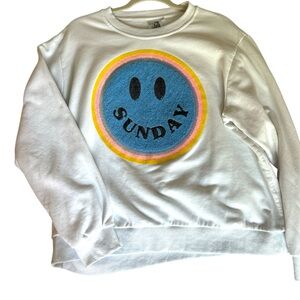 Queen Of Sparkles Smiley Sweatshirt